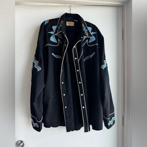 Scully Men’s Long Sleeve Western Shirt